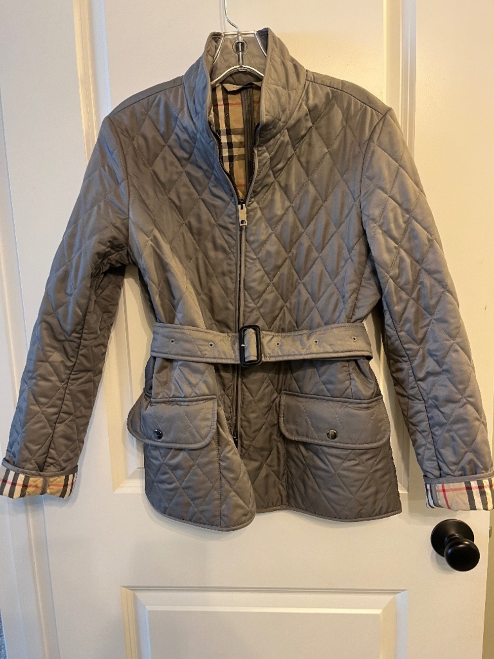 Burberry quilted jacket